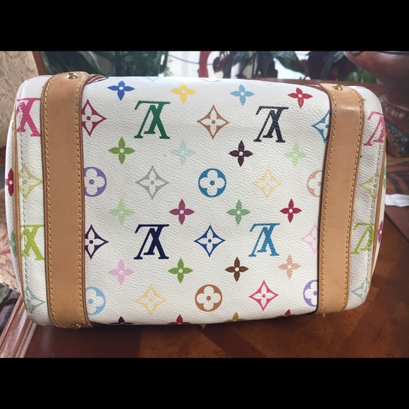 LV Priscilla Handbag Monogram Multicolor. - Picture 6 of 8
